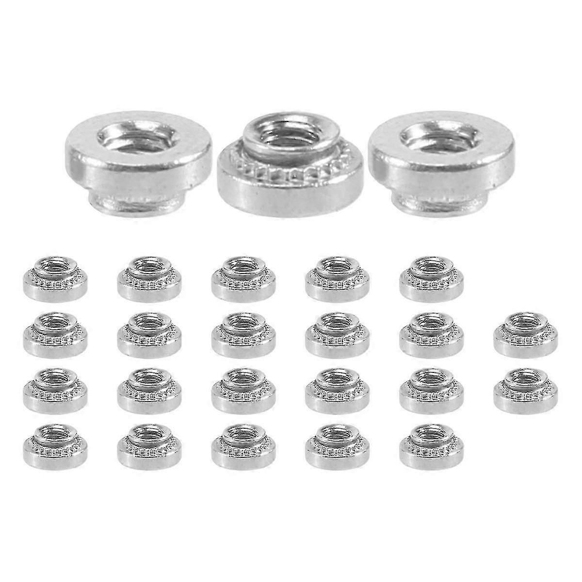 25pcs Self-Clinching Rivet Nut Fastener Made of Durable Stainless Steel for Various Applications