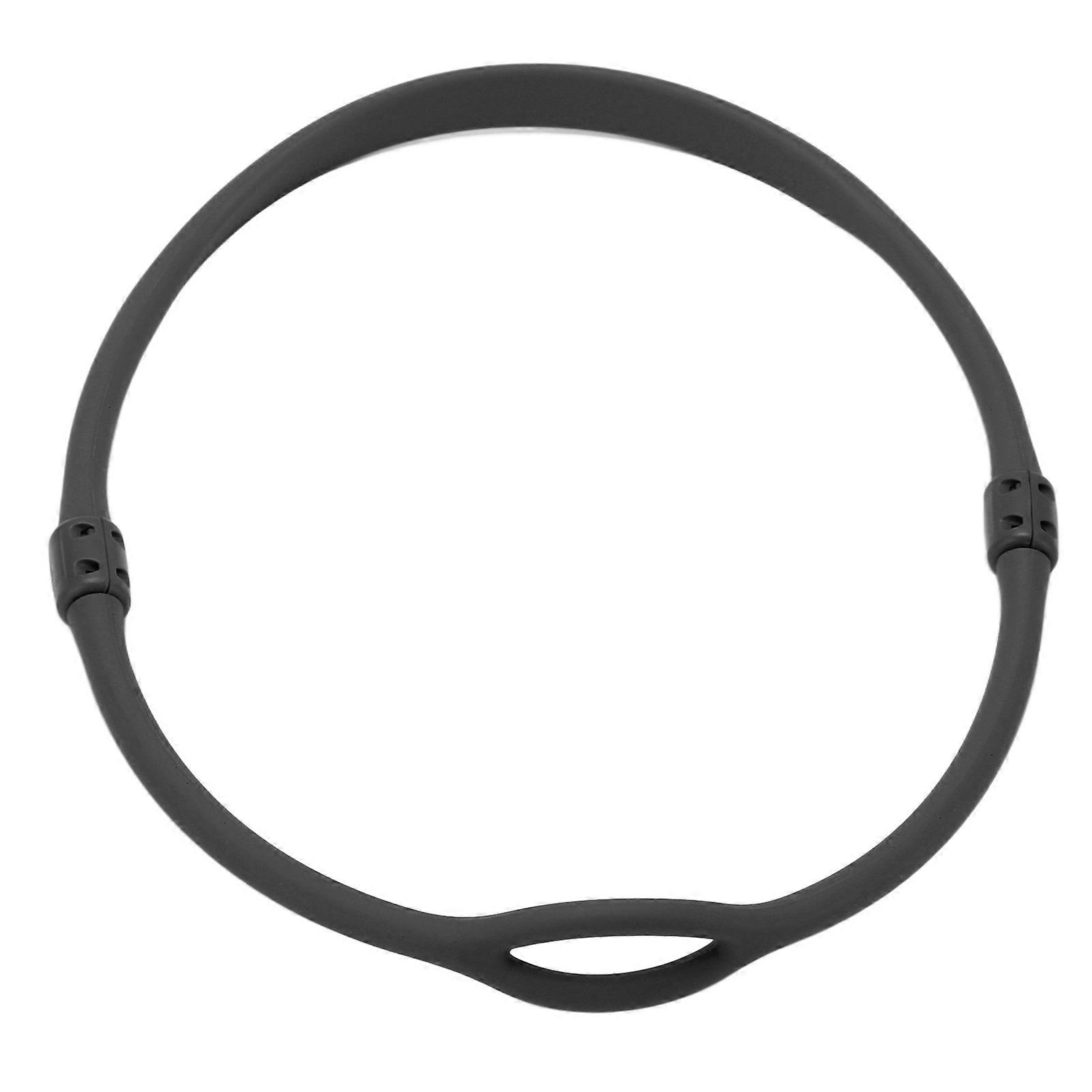 Collier de support de détendeur en silicone pour plongée sous-marine, accessoires de plongée, noir, 80 cm