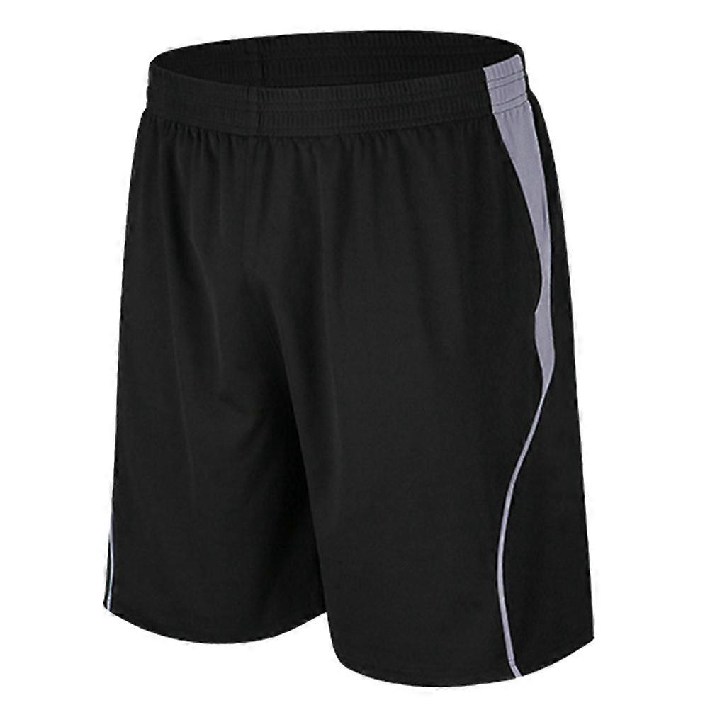 Gym Shorts for Men Trunks Sports Pants Fitness Breathable Polyester Size L 1Pcs