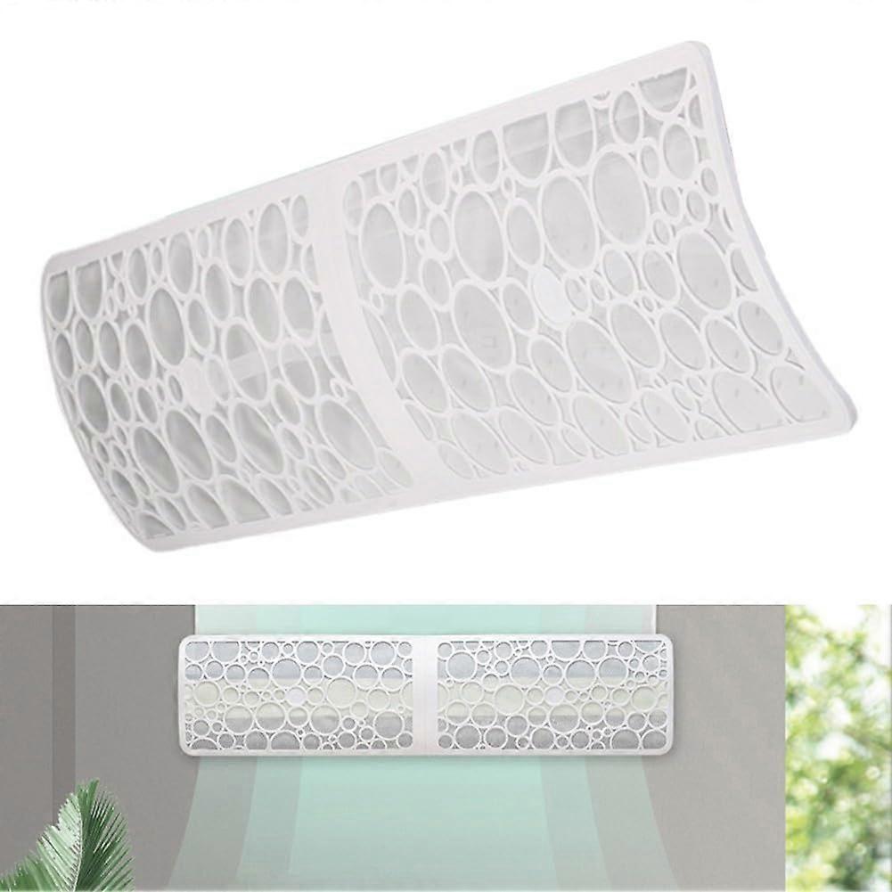 Air Conditioner Windshield Anti-Bubble Wind Deflector for Cold and Warm Air, Universal Fit, Durable Material