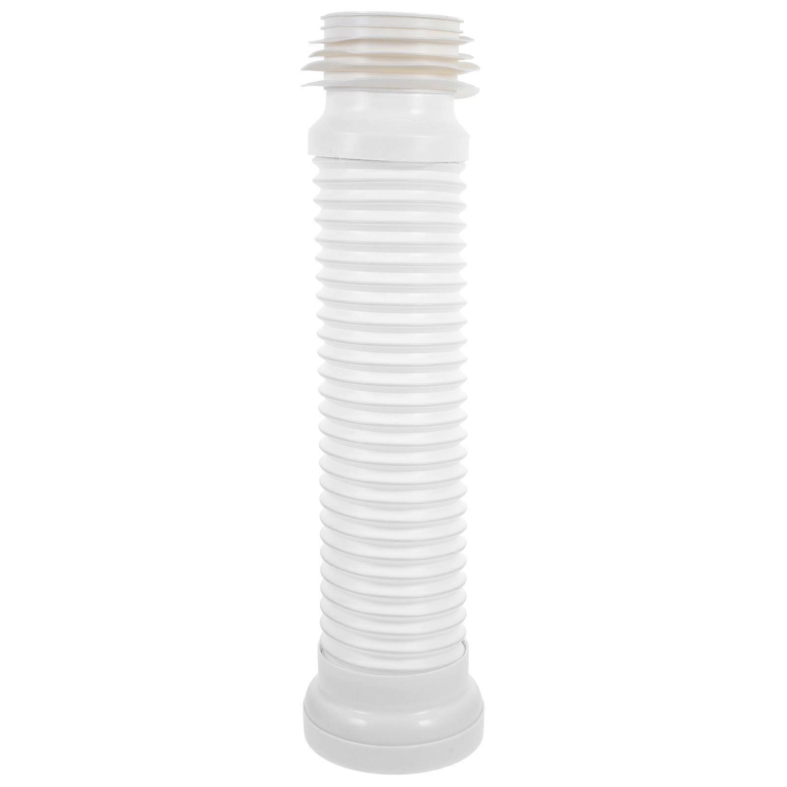 Plastic Flexible Water Pipe Toilet Waste Connector For 1Pack