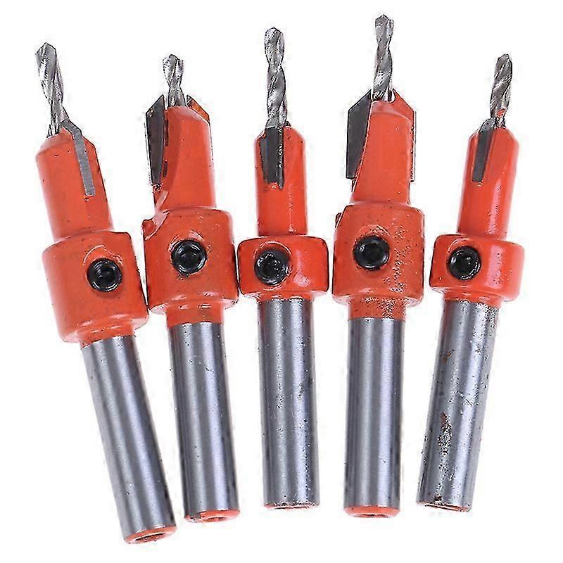 מקדח HSS Countersink קצת ברגים לעיבוד עץ מקדחות חור עץ קצת באיכות גבוהה