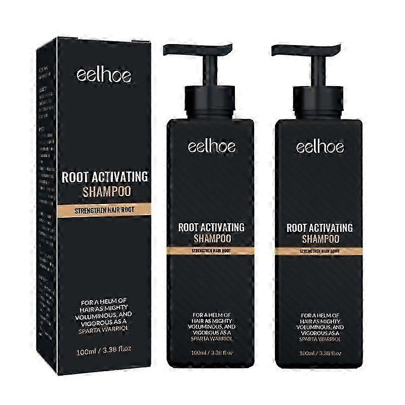 2 יחידות שמפו ספרטן, שמפו מפעיל שורשים ספרטן, שמפו לשיער טבעי