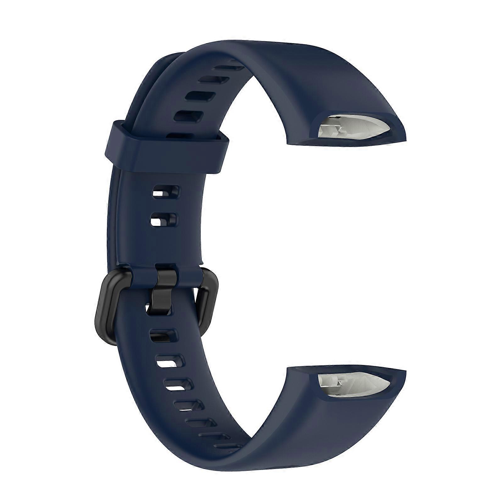 Silicone Watch Strap Watch Band for Huawei Band 4 (Midnight Blue)