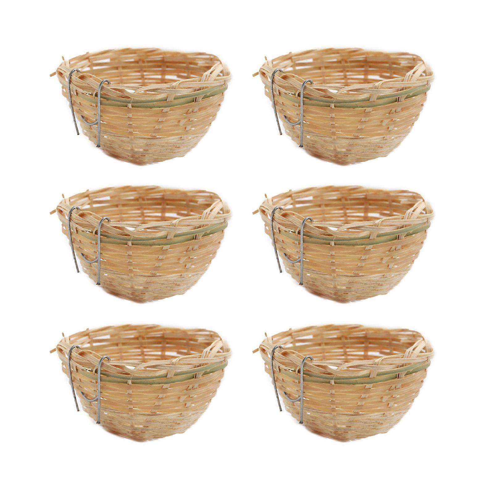 Ventilated Bird Hatching Nest With Secure Hook System Easy Installation for Backyard Bird Shelter