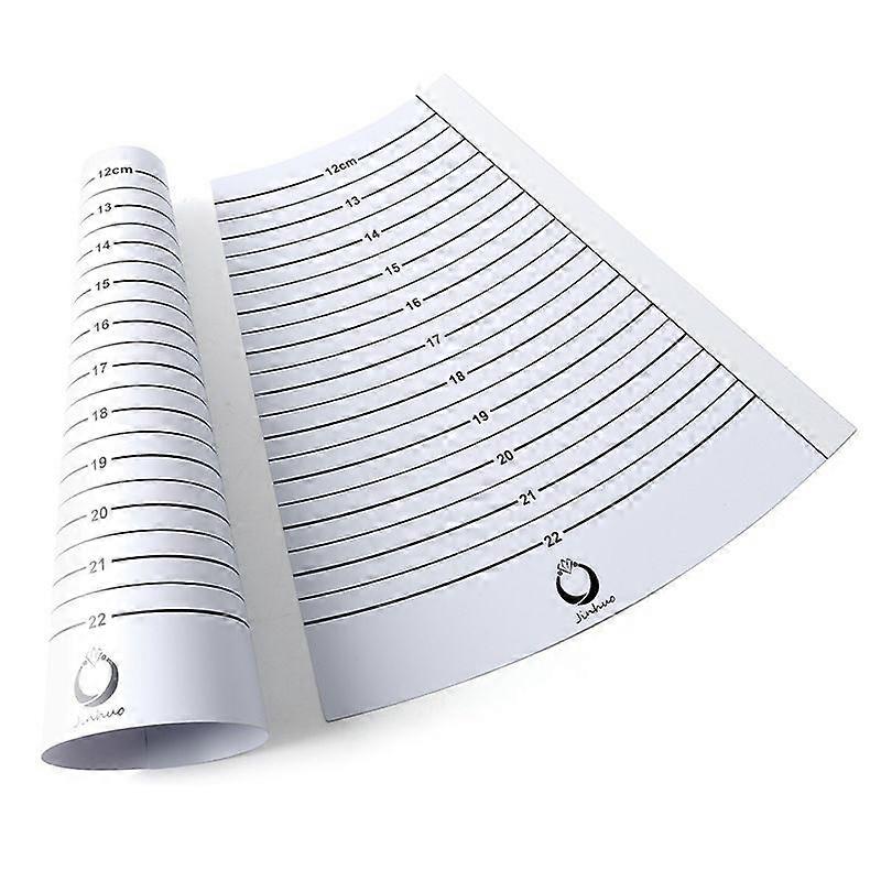 2pcs Bracelet Measuring Tool - Flexible Double-Sided Precision Ruler Portable Wrist Sizing Accurate Bangle Sizing for Jewelry Making DIY Bracelet Craf