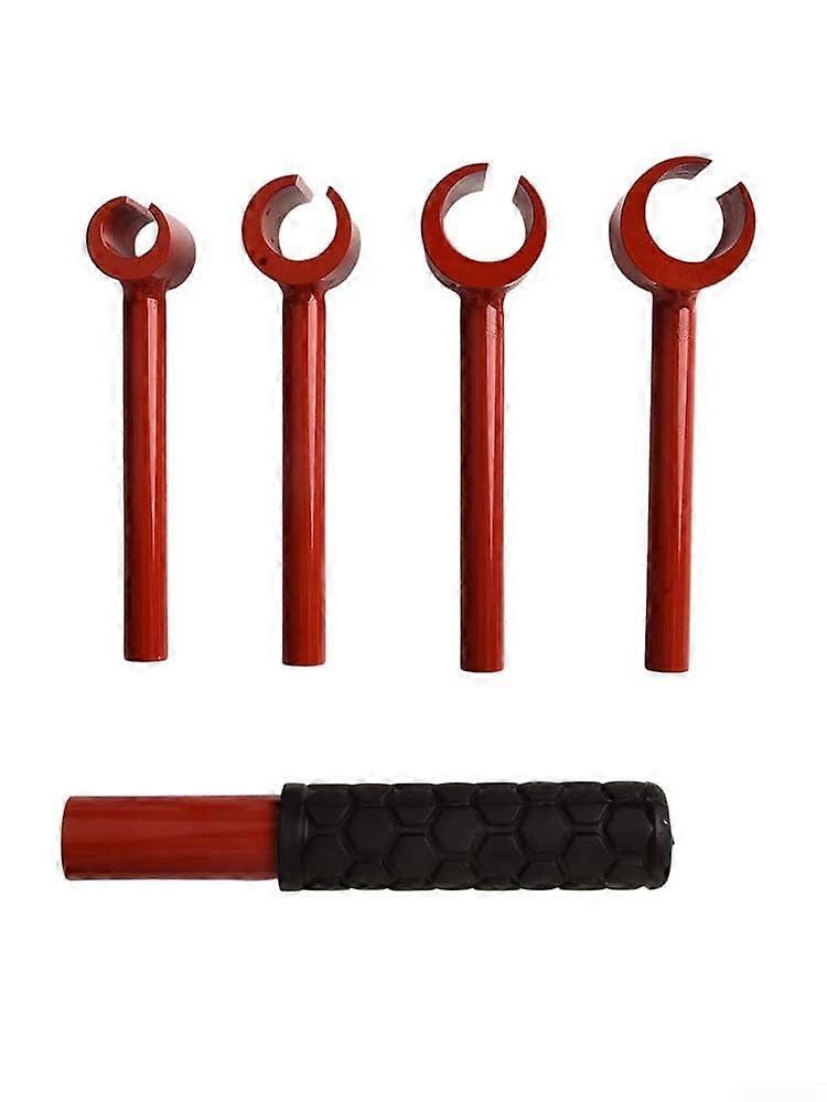 High-Performance Hinge Gap Adjustment Wrench Set, 5-Piece Tool Kit for Doors and Cabinets, Durable Design
