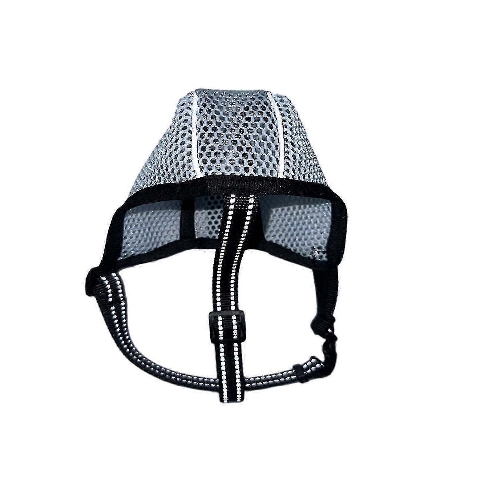 Adjustable Breathable Mesh Dog Muzzle Soft Comfortable Anti-Biting Mouth Guard Pet Supplies