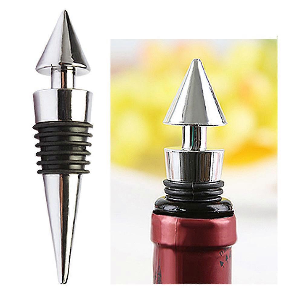 Beverage Plugs for Home Restaurant Simple Style Assorted Color 9.5x2.1x2.1cm Air-tight Seal Preserve Opened 6Pcs