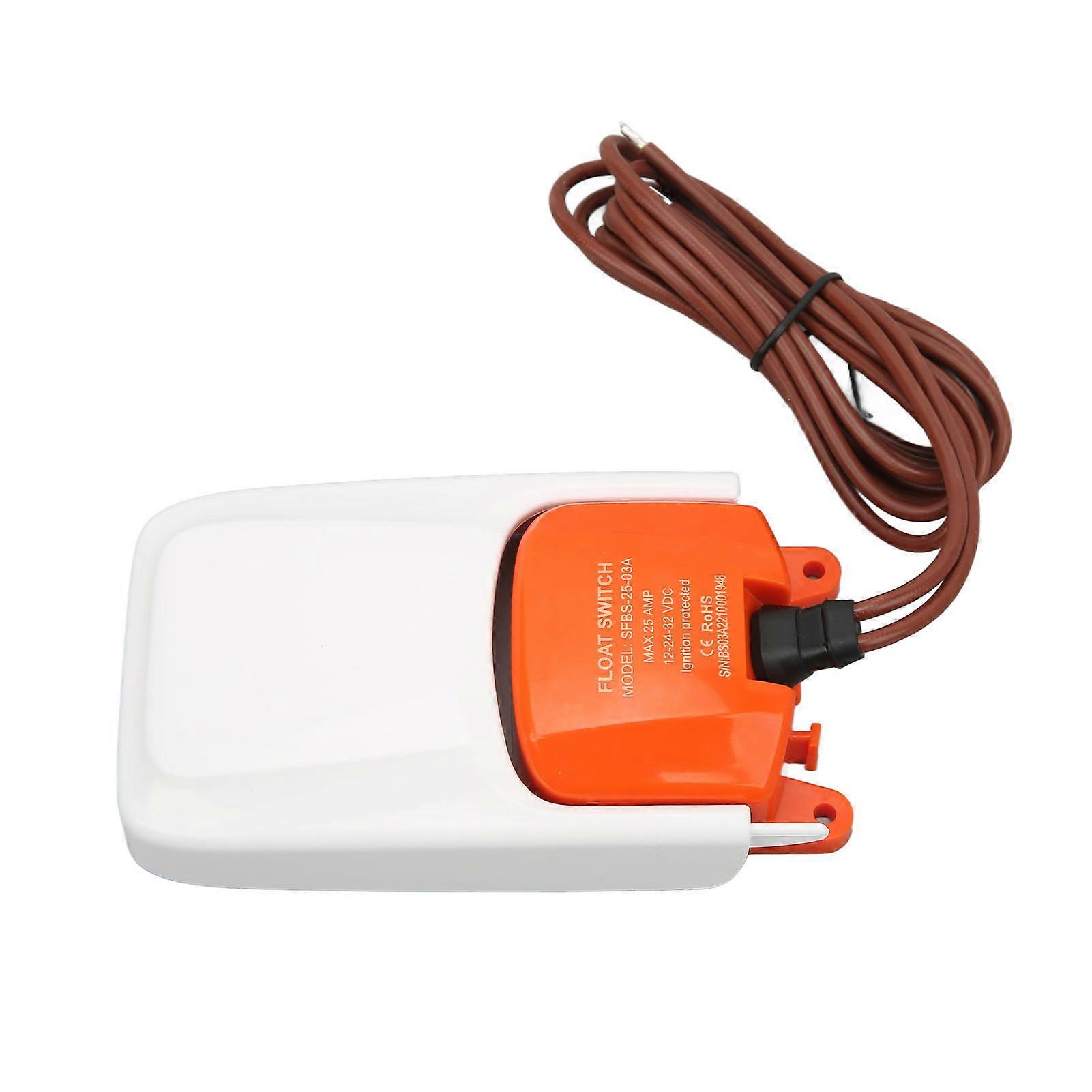 Boat Float Switch 12V 24V 32V Good Sealing Marine Submersible Bilge Pump Automatic Switch 