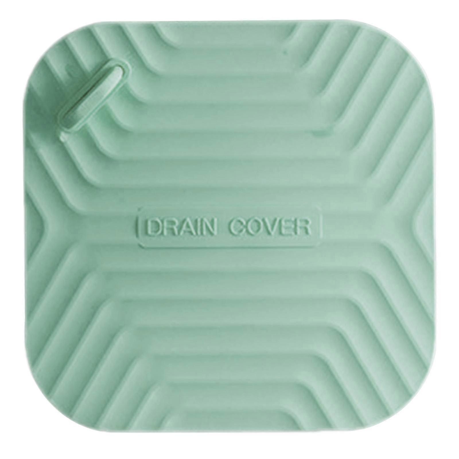Kitchen Sink Drain Stopper Square Silicone Floor Drain Cover with Handle for Sinks and Floor Drain Universal Easy Use