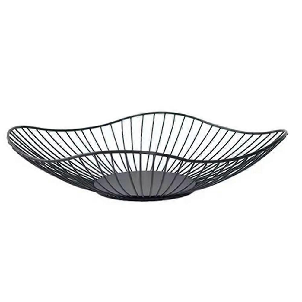 Eisen Obstkorb Obstbehälter Schüssel Home Drain Display Korb Tisch Brot Snacks Tablett Lagerung Sn