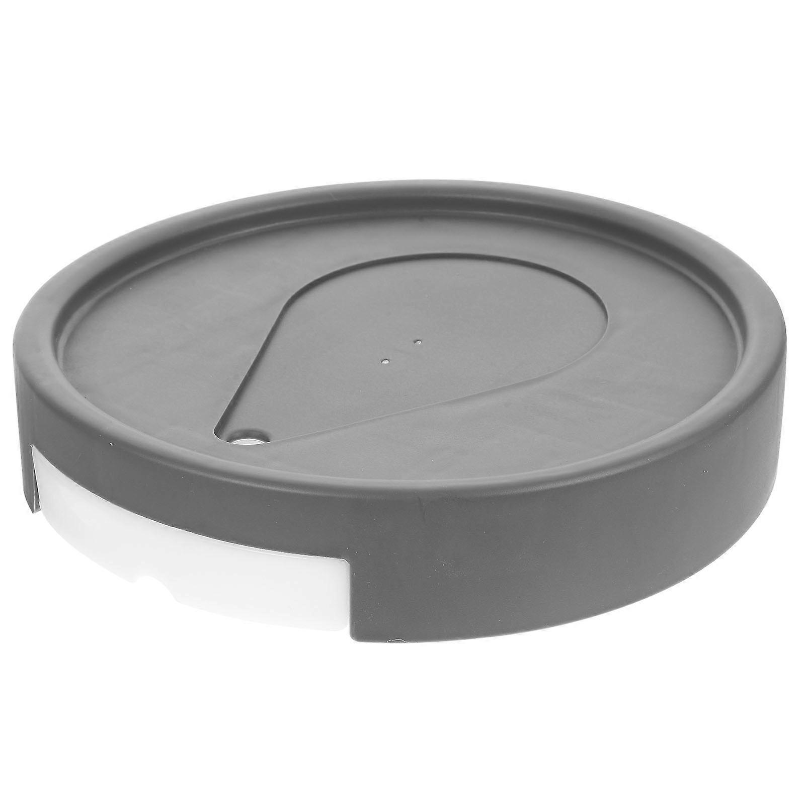 Planter Water Tray Movable Flower Pot Stand Grey 27cm Outer Diameter 23cm Inner Diameter 6cm Height Water Container 1Pack