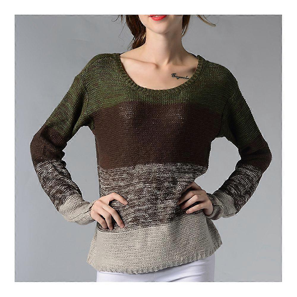 CombinatioPullover Gradient Rampe Strikket Genser Slim