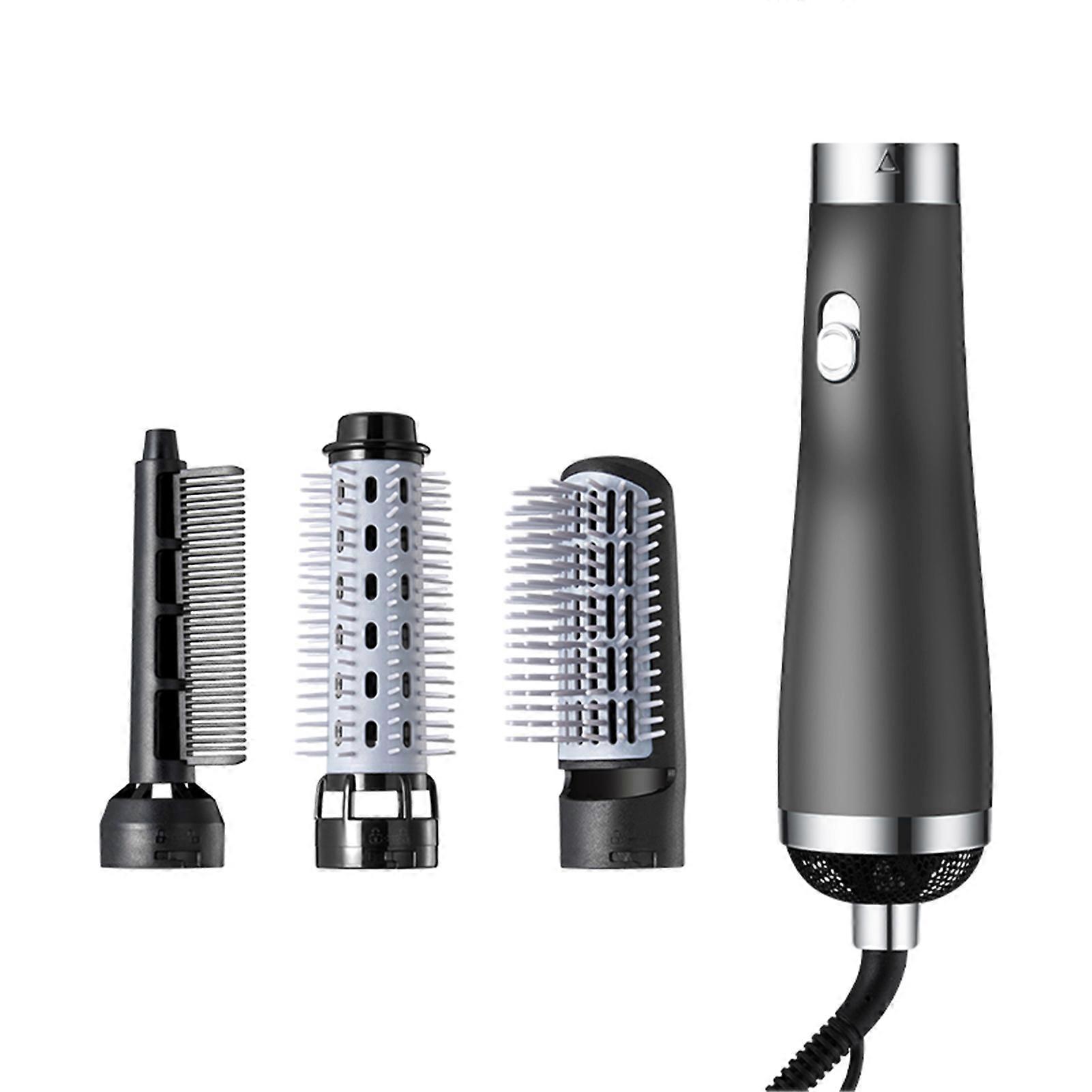and Volumizer 3 Modes Lightweight 3 in 1 Ionic Hot Air Blow Dryer Brush Styler for All Hair Types EU Plug