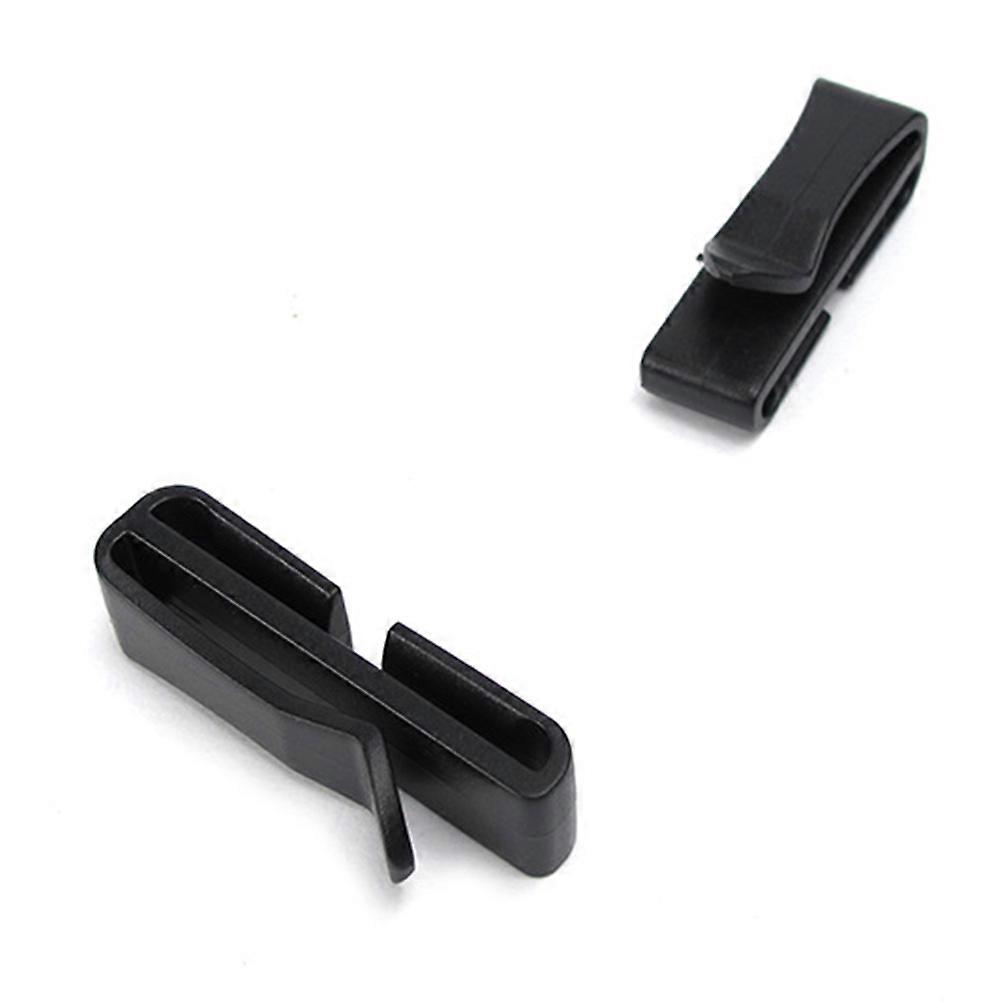 Belt Strap Keeper Holding Small Items 48mm Plastic Adjustable G-Shaped Buckle Clips 1Set