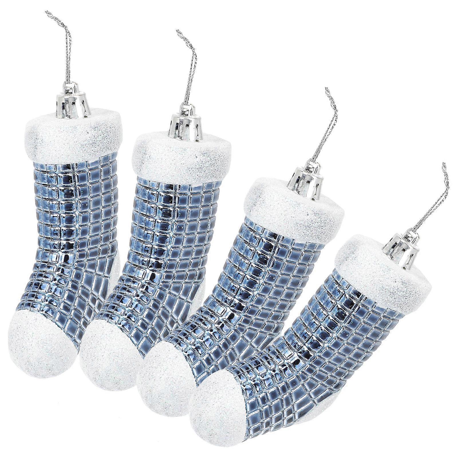 Holiday Hanging Sock present Christmas Shape 3.9×2.8×2.8in 4Pcs