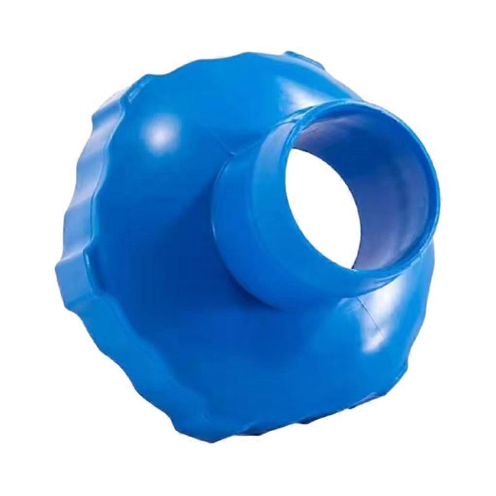 Hose adapter for easy connection of pool equipment, plastic swimming pool surface skimmer, durable, portable, simple, blue