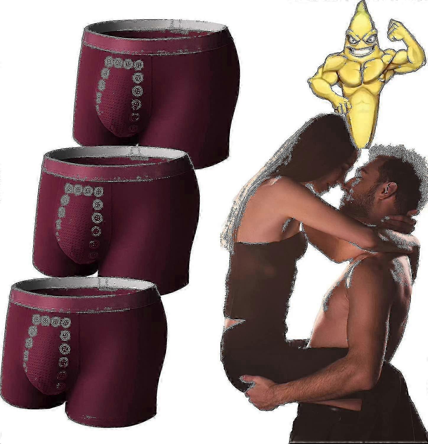 3pcs Energy Field Therapy Men's Underwear for Certain Brands