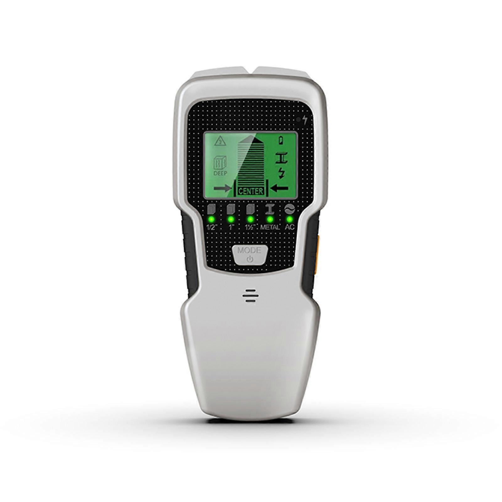 5 in 1 Stud Finder Wall Scanner Electronic Stud Detector with HD LCD Display for Wood Metal Wire Detection and Warning Function