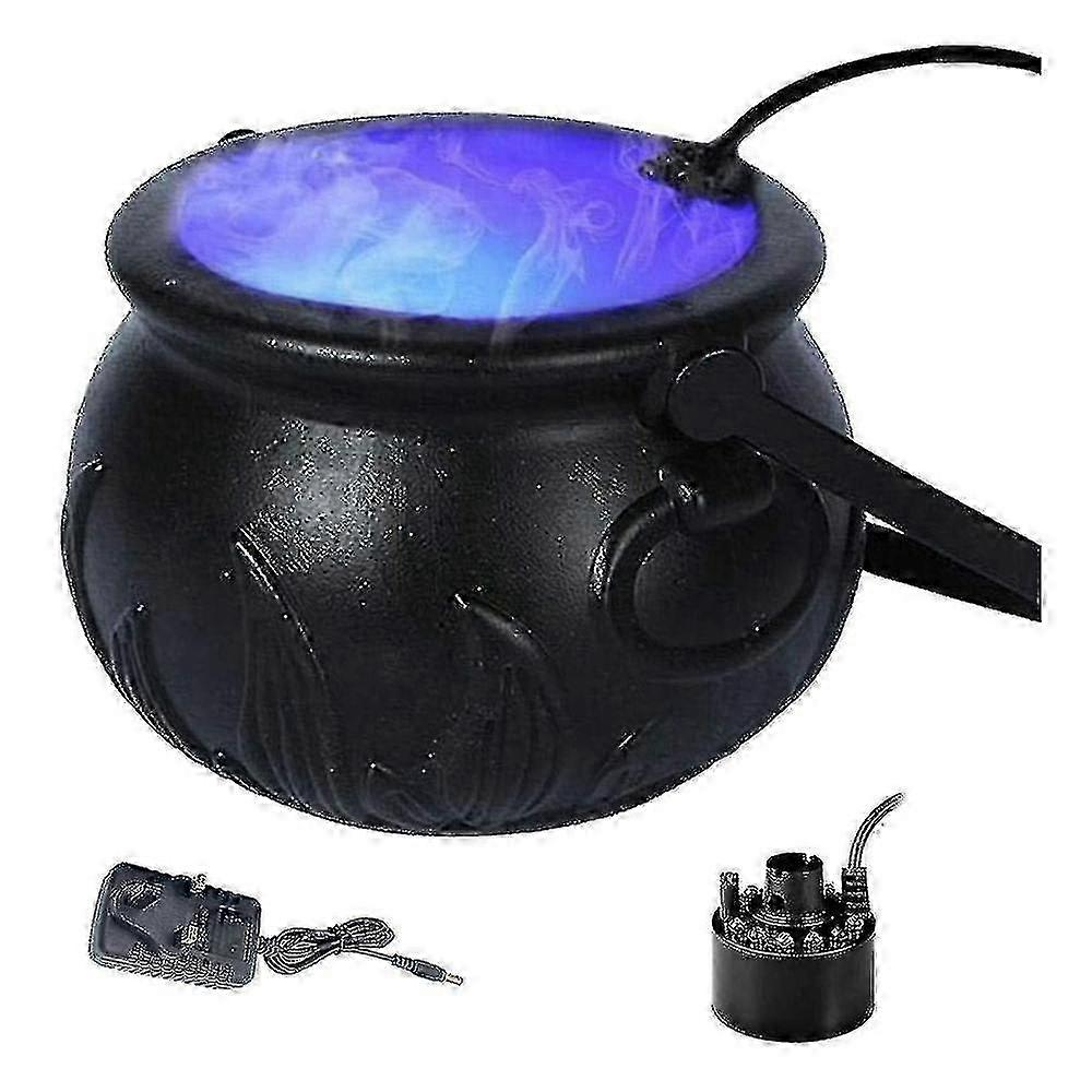 Halloween Witch Cauldron Mist Maker - Plug-in Party Decoration Prop