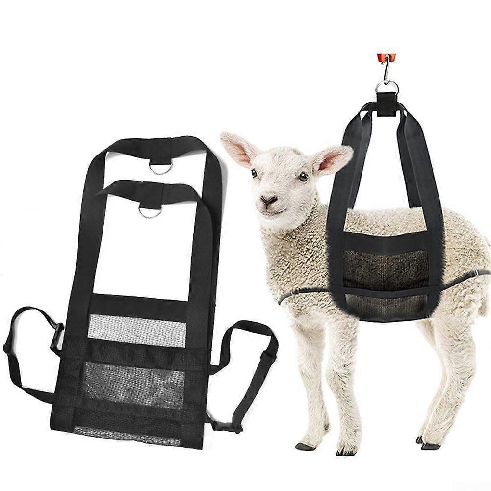 Safe and efficient leg sling for precise weighing and easy lifting