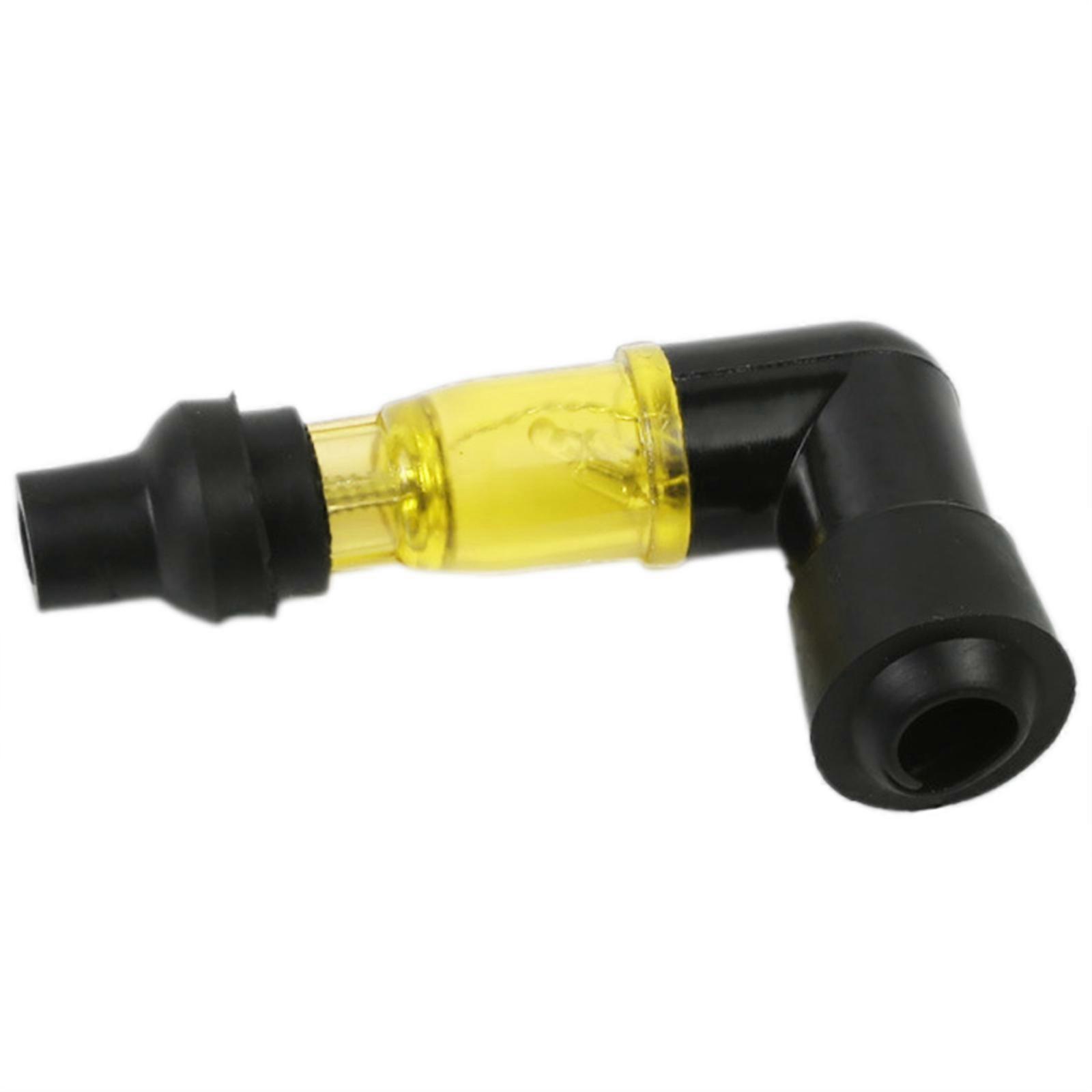 Motorcycle & Tricycle Universal High Pressure Caps with Spark Plugs Accessory Motorcycle Enthusiasts Choose Simple Use yellow
