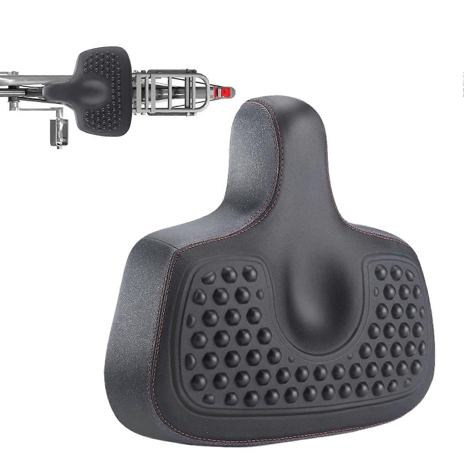 Extra Wide Seat Padded Training Cycle Seat Cover Shock-Absorbing Saddle With Soft Cushion And Wide Seating Area Universal Fit