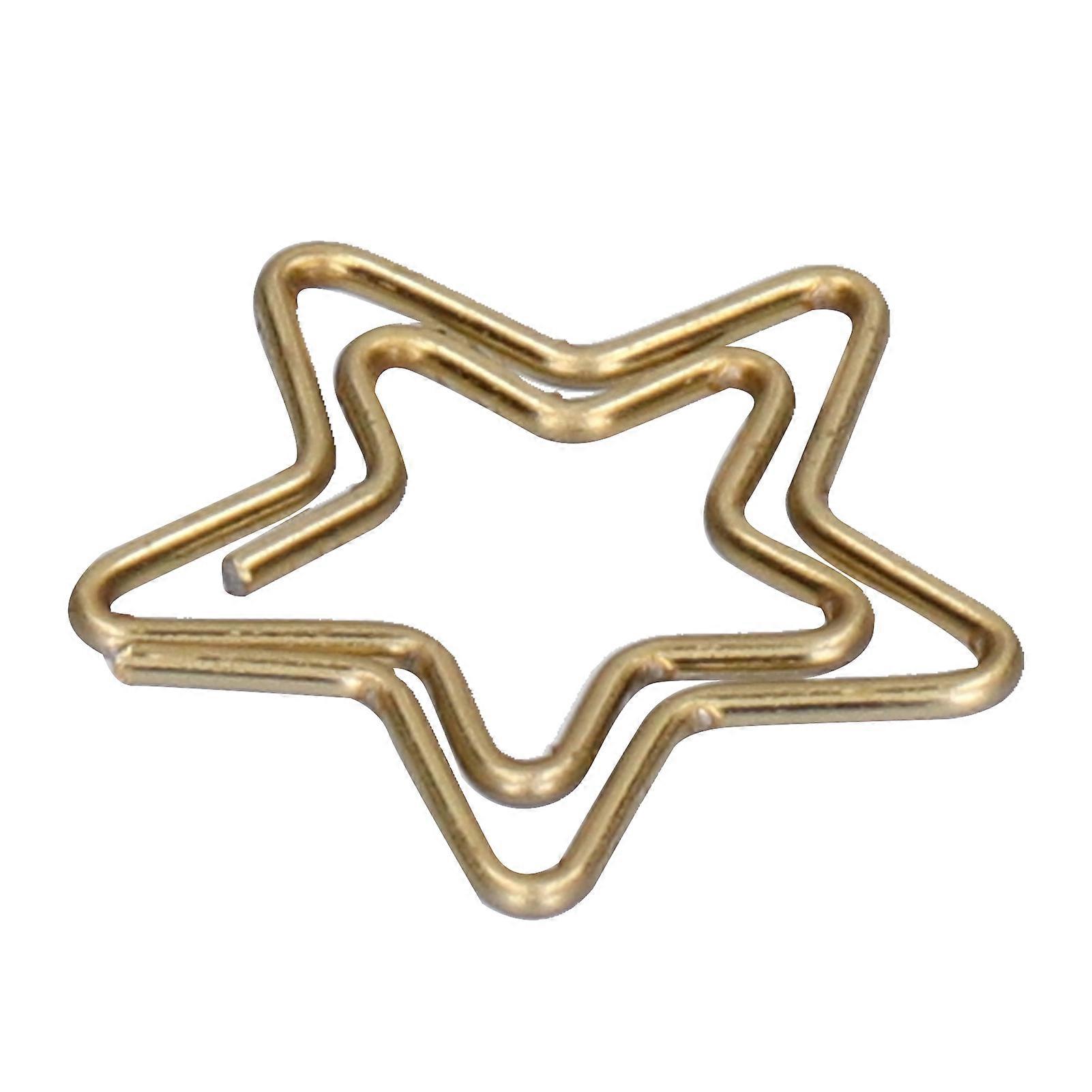 Paper Clips Rustproof Unfading Simple Unique Cute Lightweight Practical Mini Paper Clips for Office