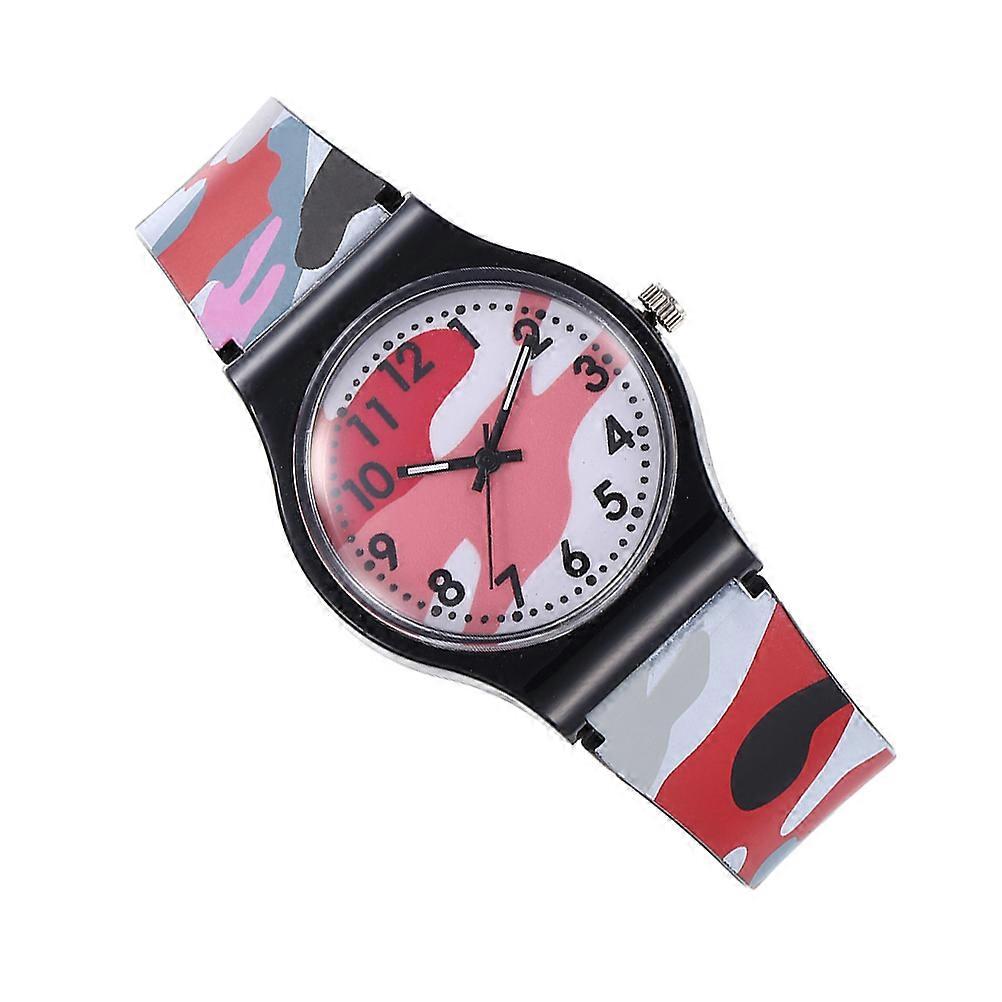 Waterproof Kids Watch Childrens Watches For Boys Red Color Outdoor Activity 24X3.6CM Time Keeping 1Pack