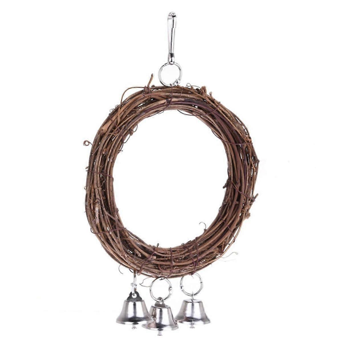 hanging perch for birds, sturdy and durable, promotes playful behavior