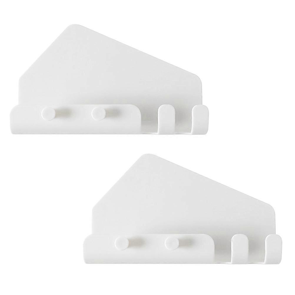 Sticky Wall Phone Stand Holder with 2Pcs for Home Multifunctional Charging Shelf
