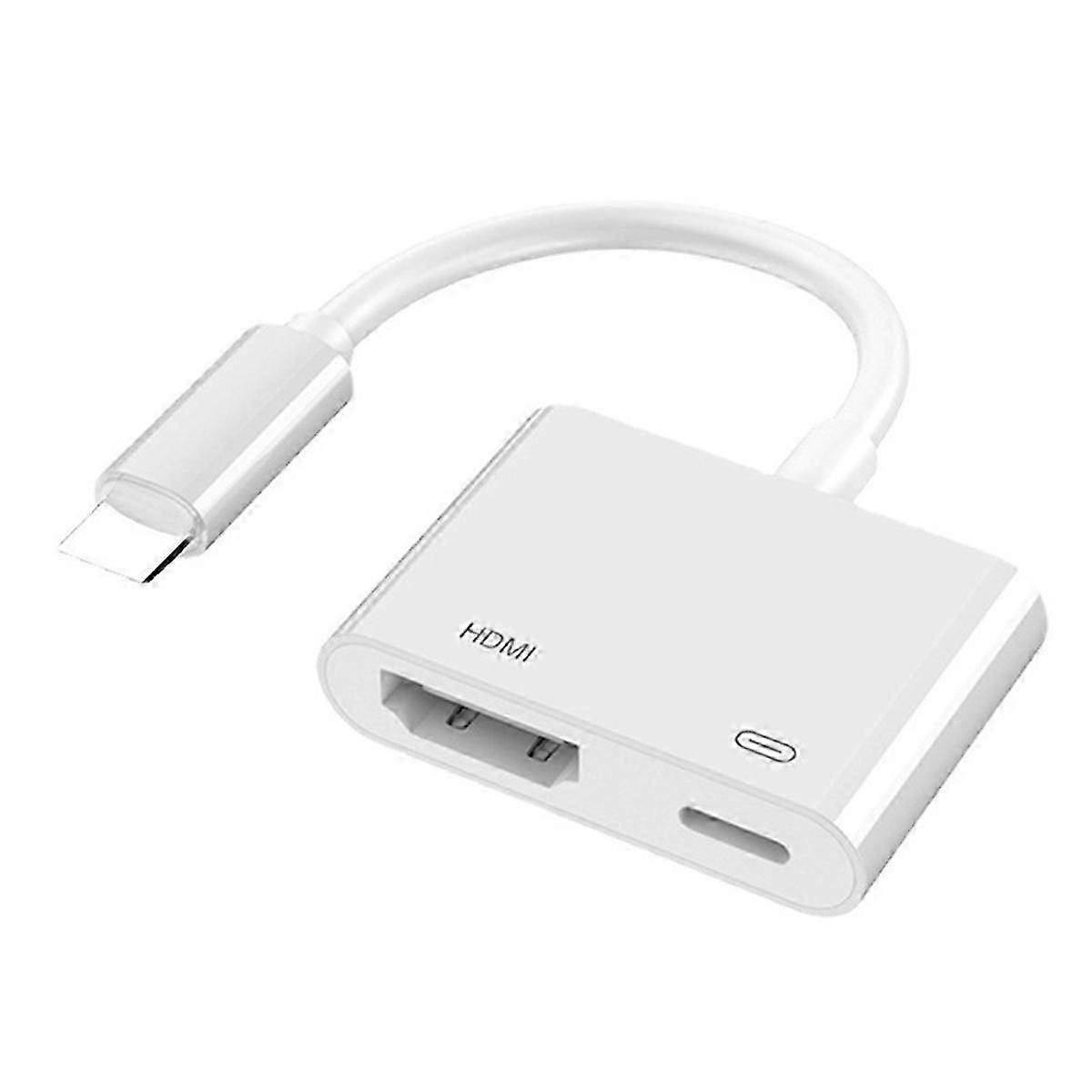 For Interface to -Compatible Adapter, Digital Av Audio Dongle,1080P Sync Screen Cable for ,