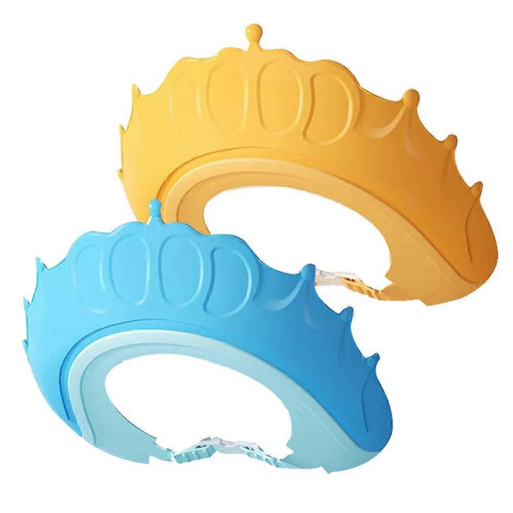 Adjustable Shampoo Shield Shower Cap with Soft Visor for Eye and Ear Protection During Hair Washing and Bathing Comfort