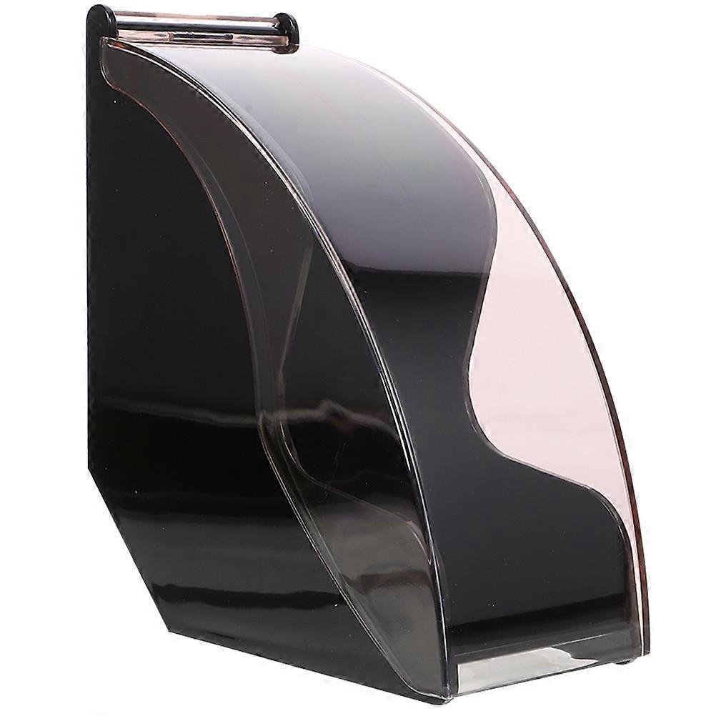 Acrylic Coffee Filter Paper Container Modern Simple Design Organizing Filters Conical Shape 1Pack