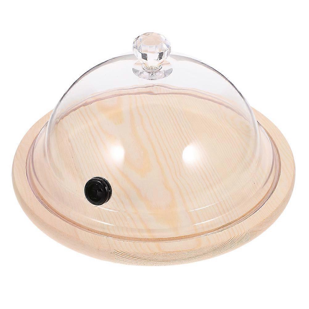 Large Reusable Food Dome Cover with Base – Protective Storage Lid for Cakes, Desserts, and Fruits