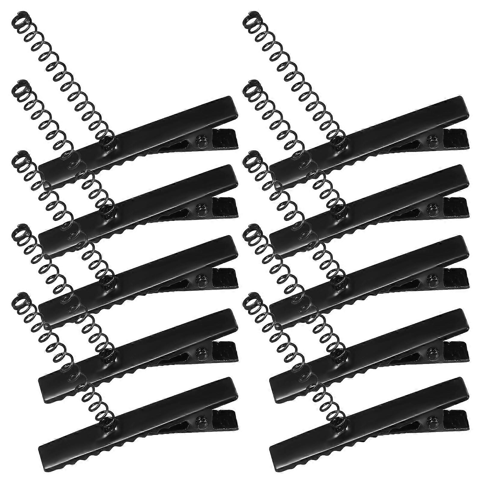 100pcs Metal Spring Hair Clips for DIY Duck Bill Hairpins Versatile Accessories for Styling, Headdress Crafting & Handmade Projects