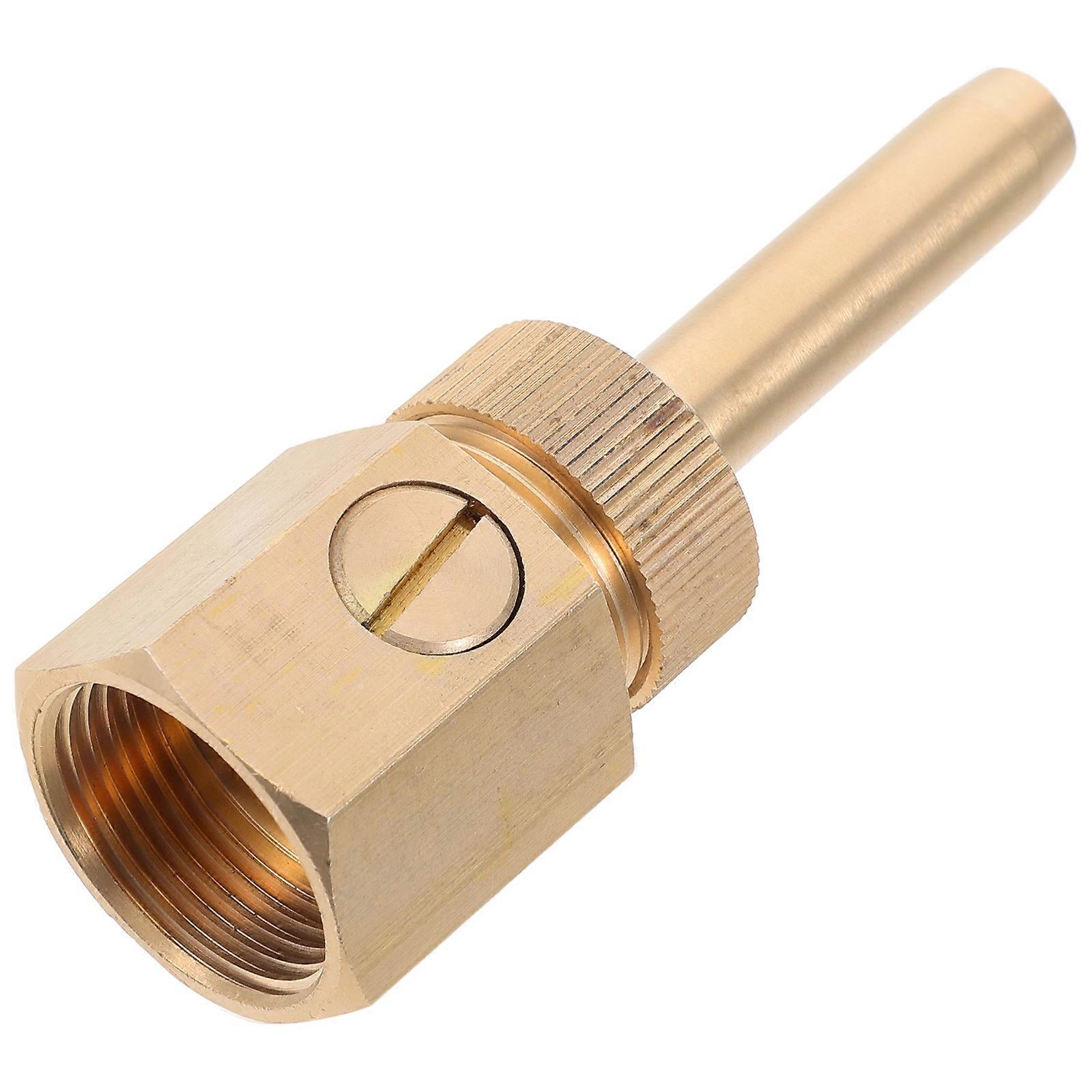 MLINS Copper Fountain Nozzle with Valve Multi Directional Spray Head Brass Fountain Spray Head for Garden Jet Water 1 Set