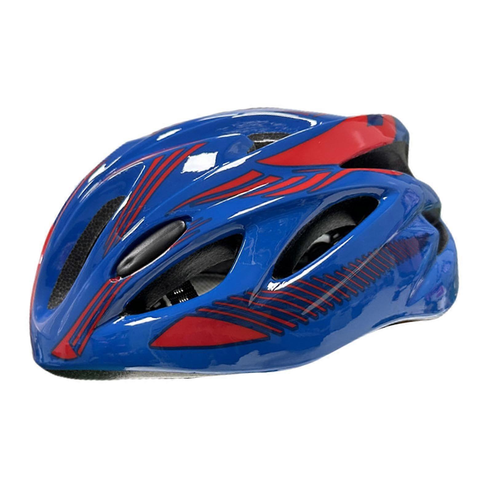 Kids Bike Helmet Breathable Comfortable Multi-Sport Gear For Skating And Cycling Blue