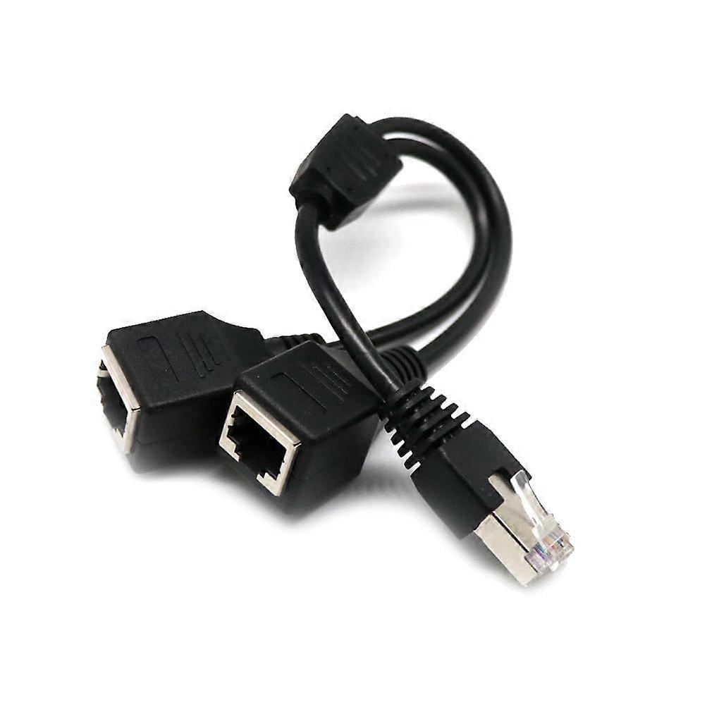 Cable splitter plug to socket quick connection fast transmission universal adapter clear signal Ethernet computer power supply
