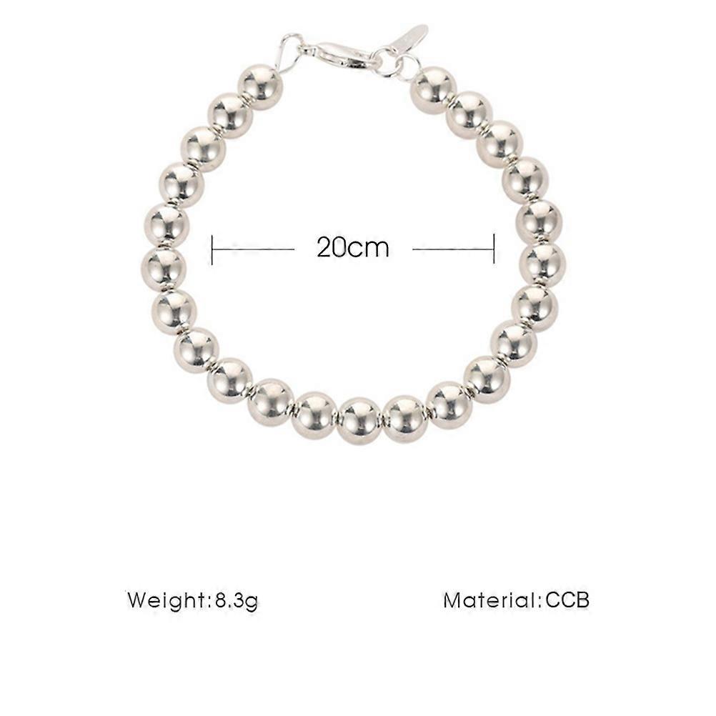 Here's a refined and engaging product description for your **Fashion Beaded Chain Bracelet**:

 

### 🌟 Elegant Beaded Chain Bracelet for Women –