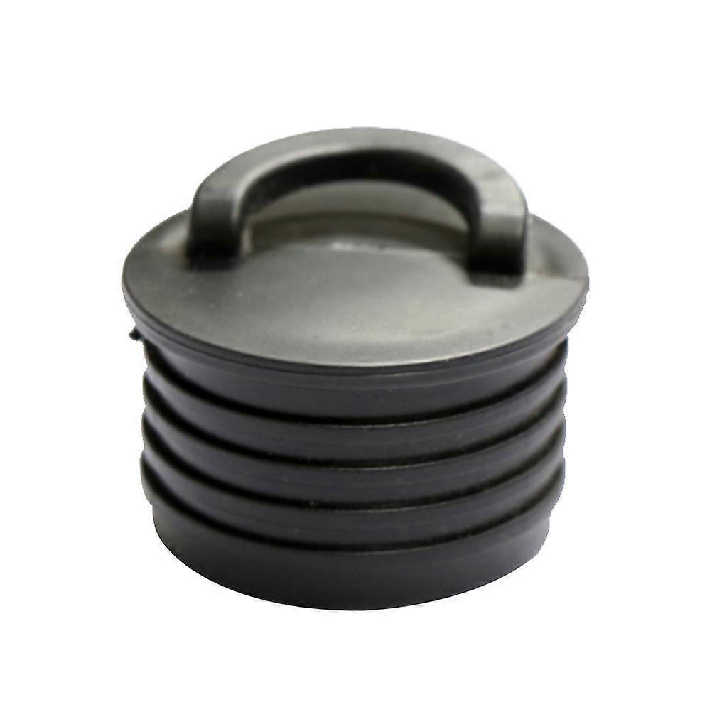 Kayak Paddle Accessories 4Pcs Black Water Plug 4Cm Diameter Easy To Install Drain Water For Canoe Owners