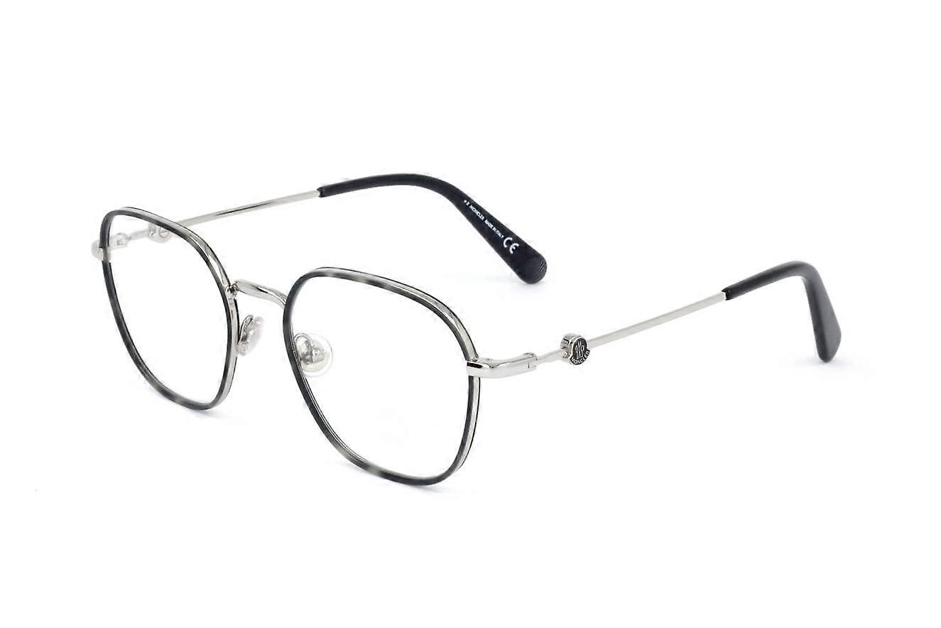 Eyewear Frames Moncler ML5125 016 SHINY PALLADIUM 50/19/145 MAN