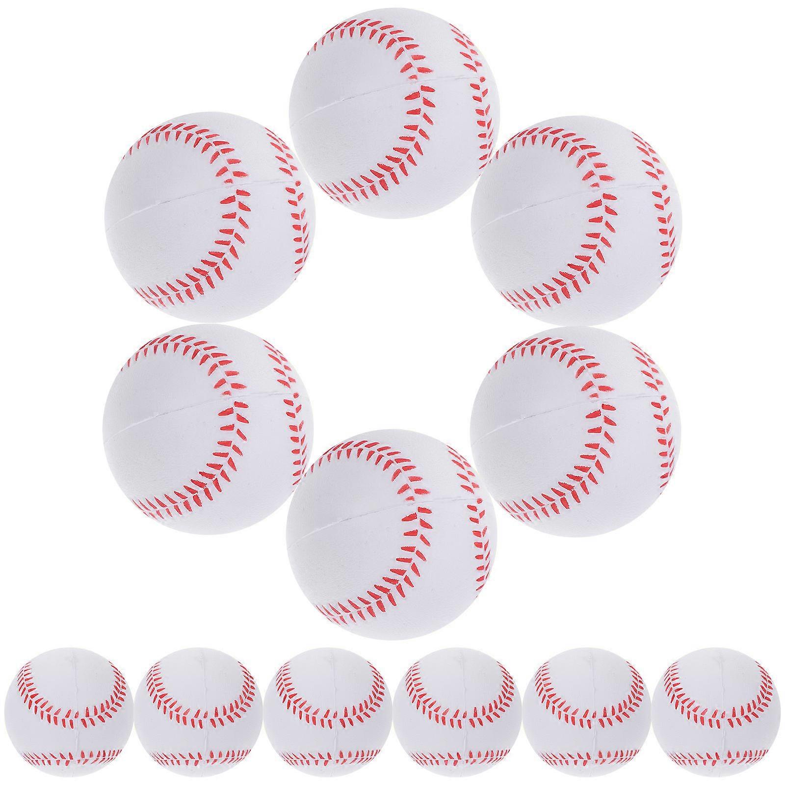 12-Pcs Soft Baseballs Perfect for Kids Sports Skills Development Excellent for Indoor Play and Outdoor Activities