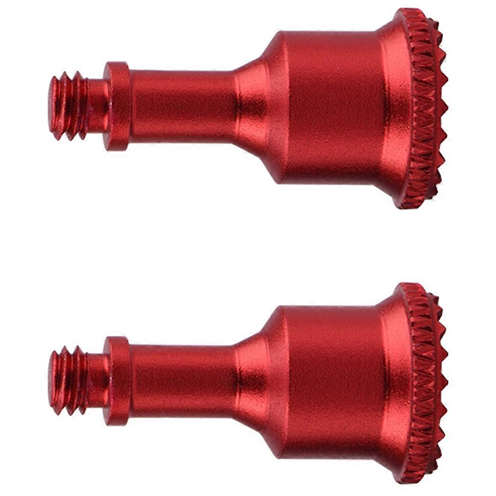 Air Rocker Cover Made of Aluminum Alloy for Remote Control Use Red Pair