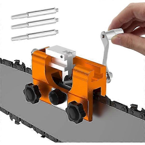 Chainsaw Chain Sharpener, Hand Crank Chainsaw Chain Sharpener, Chainsaw Ch