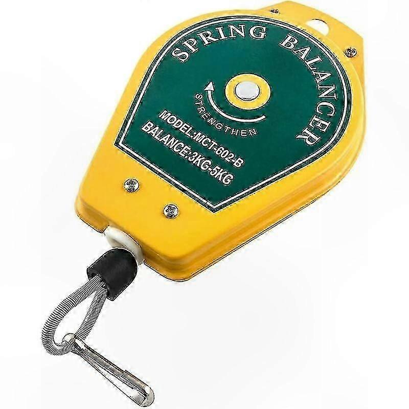 Adjustable Spring Retractor, 3-5kg Mounting Bracket for Workshop Tool Organization
