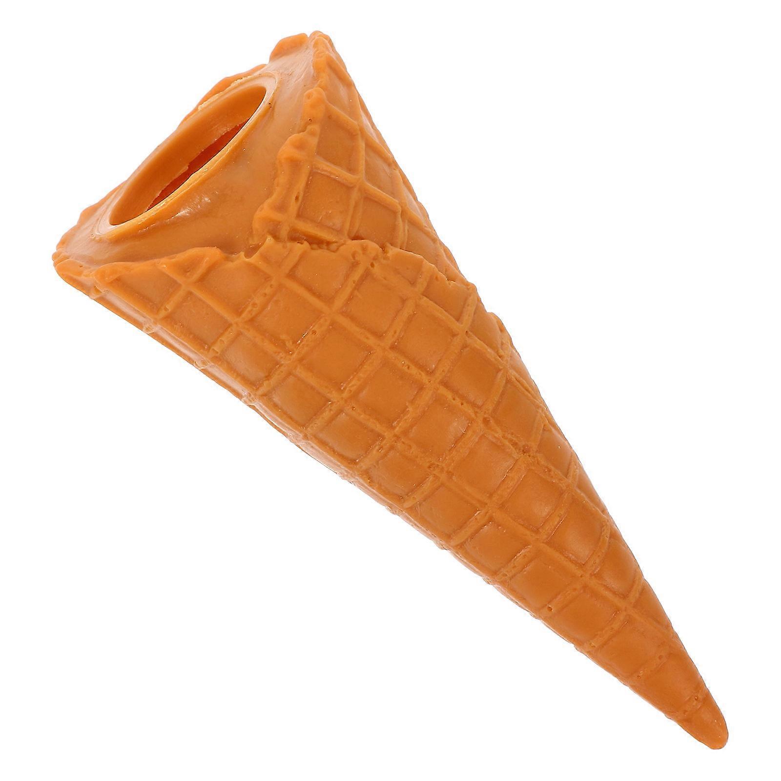 Empty Ice Cream Cone Model Simulation Prop for Photography