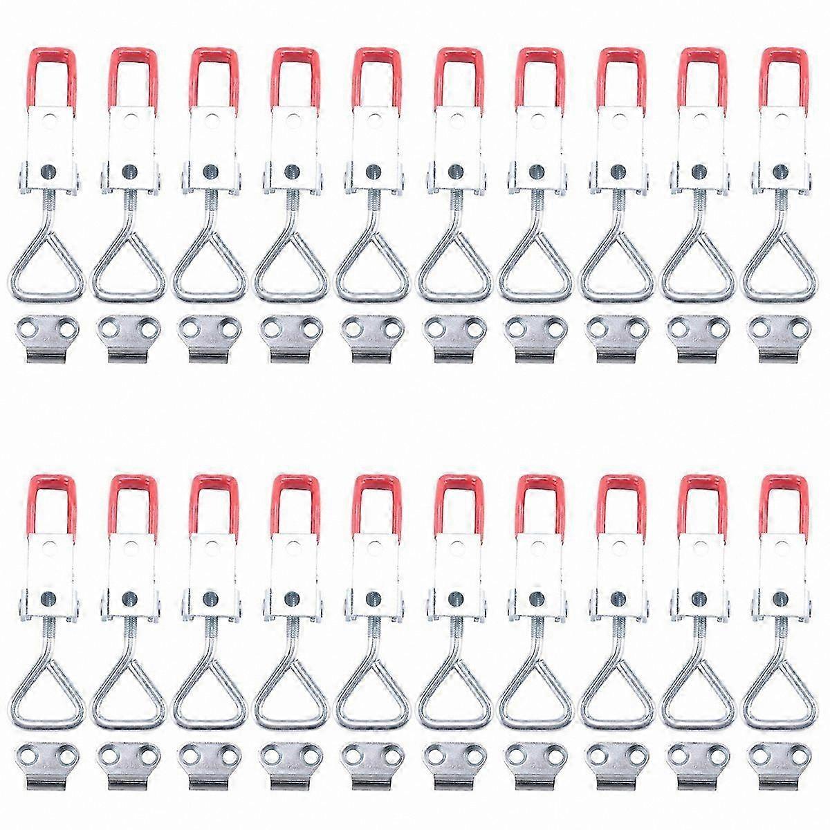 Heavy Duty Quick Release Toggle Latch Clamp, 20 Pack, 330 lbs Capacity
