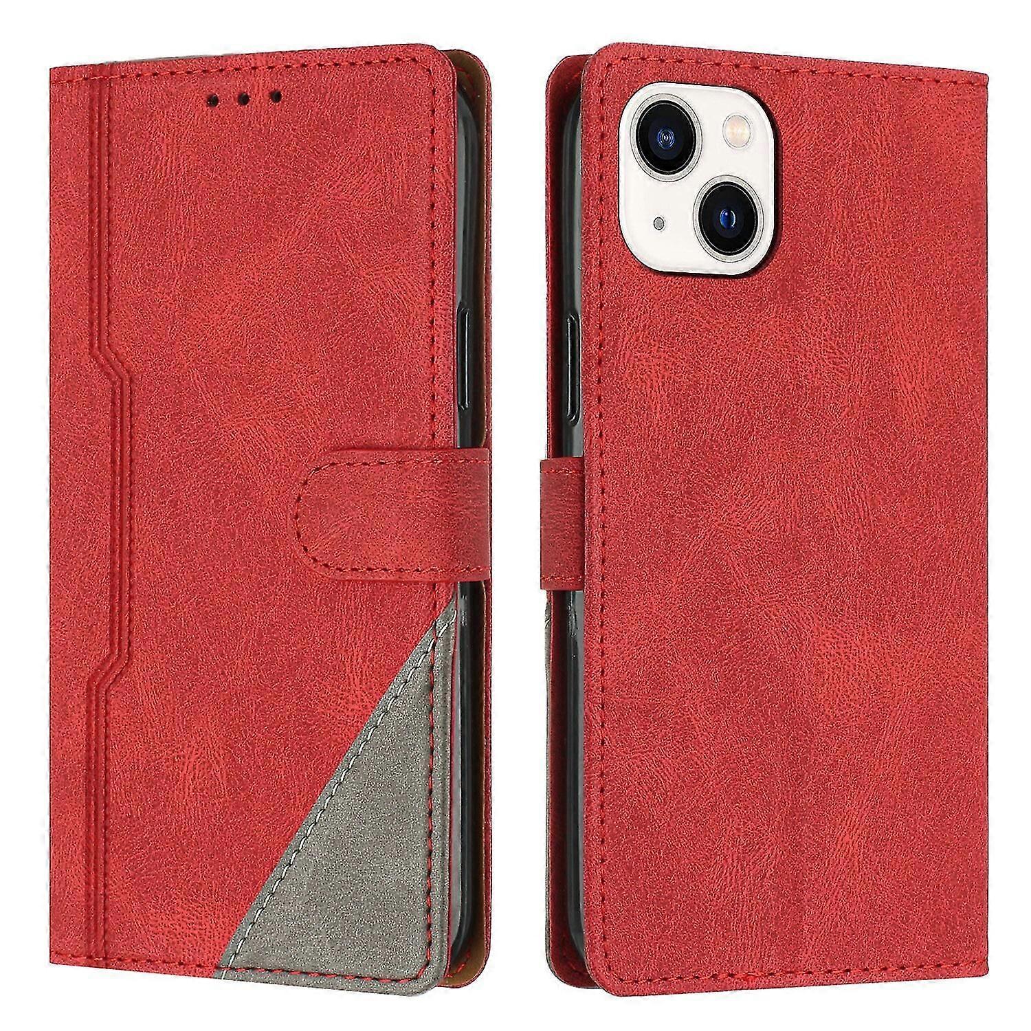 Leather Magnetic Clasp Case with Flip Wallet Stand Function Cover for